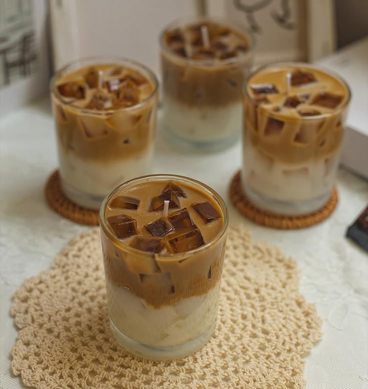 Brown Iced Latte Matcha Candle Pack of 1 - Image 2