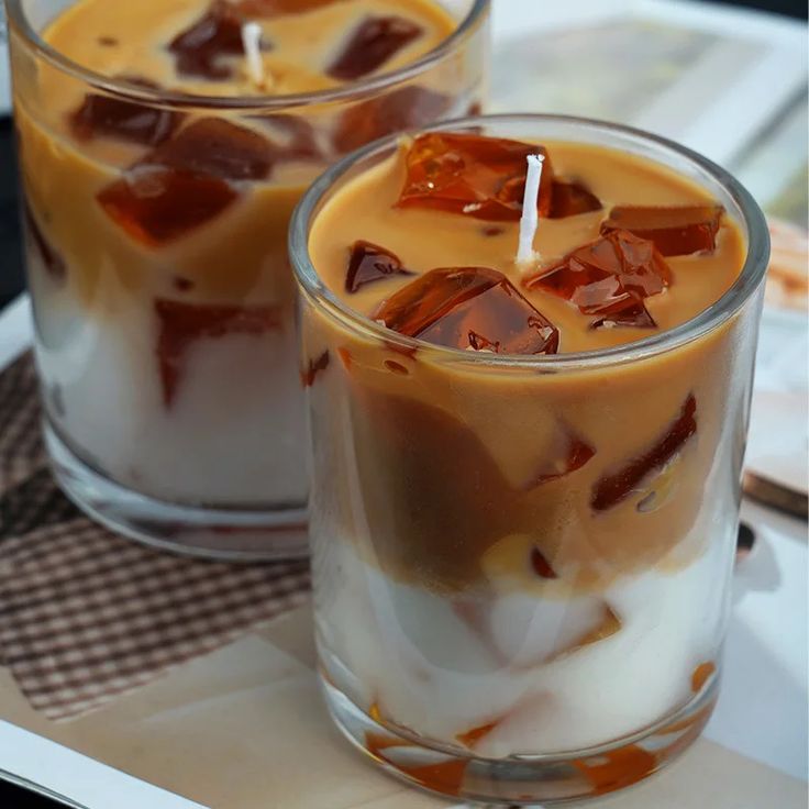 Brown Iced Latte Matcha Candle Pack of 1 - Image 3